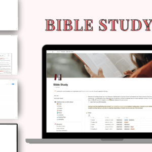 Bible Study OS - Notion Template